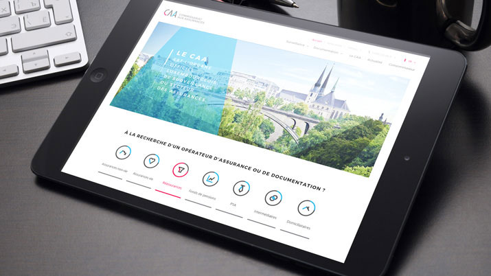 Site Internet du commissariat aux assurance du luxembourg