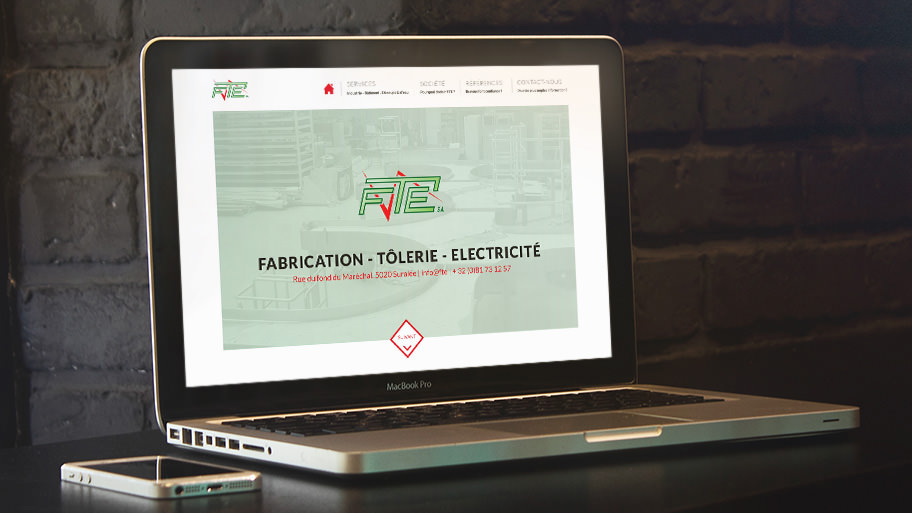 Responsive web design du site Internet F.T.E.