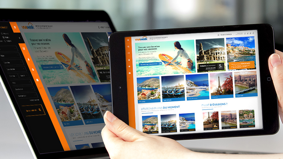 Responsive web design du site Internet Vivaweek